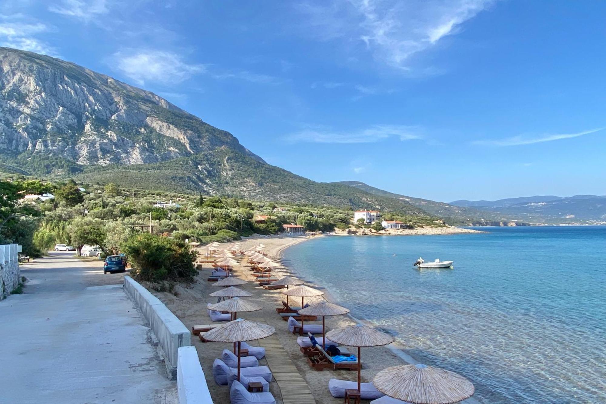 Studios Ioanna Limnionas Samos Marathókampos Екстериор снимка